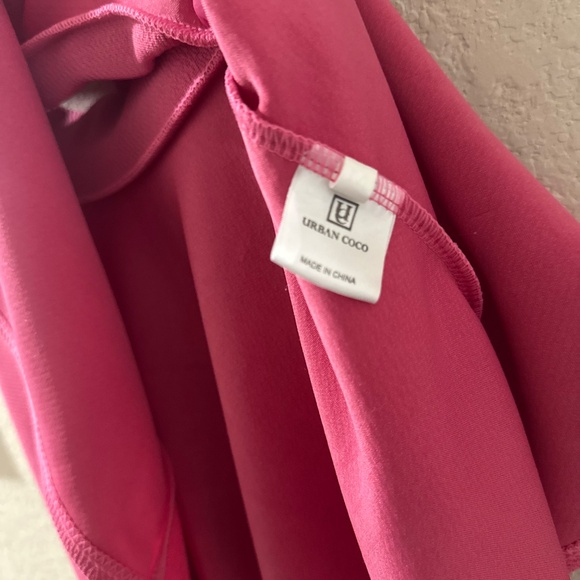 Women’s pleated stretchy hot pink skirt size M - Picture 6 of 7